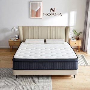 Sang Trọng Khách Sạn Cấp Siêu Mềm Bộ Nhớ Bọt Mùa Xuân Nệm Nữ Hoàng Và Vua Kích Thước Vải Massage Hiện Đại Nệm - Product Image 2