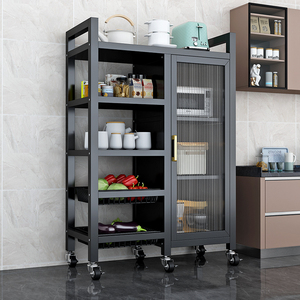 Armadio Metallico Multilivello Personalizzabile, Scaffale per Cucina in Acciaio al Carbonio - Product Image 5