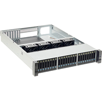 SANJU 2U 24-слотовый корпус для SSD-накопителей U.2 NVMe с возможностью горячей замены, интерфейсом 24 Гбит/с PCIe 4.0 SFF8654-X8