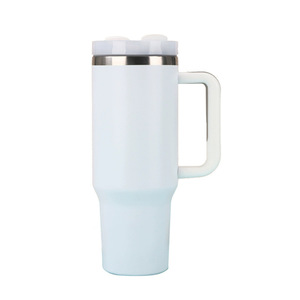 Termo de Acero Inoxidable de Doble Pared con Diseño de <span class=keywords><strong>Stitch</strong></span> de 40 oz, Tapa con Asa, Aislamiento Térmico de 6 a 12 Horas, Pajita, Ecológico - Product Image 1
