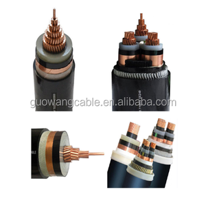 Câble d'alimentation souterrain moyenne tension GUOWANG 3.6/35KV <span class=keywords><strong>U1000RO2V</strong></span>, conducteur en cuivre, isolation XLPE, gaine en PVC, Henan Chine - Product Image 4