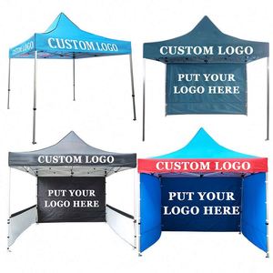 Custom Printed Outdoor Aluminum Folding <b>Canopy</b> With Flags and Tablecloths Custom Made Roof Top <b>Tent</b> - Product Image 1
