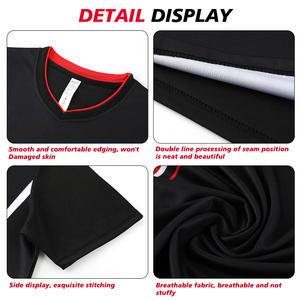 Perlengkapan sepak bola cepat kering pria, seragam sepak bola, kaus sepak bola, jersey sepak bola, baju sepak bola pria - Product Image 3