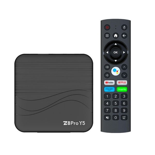 New Z8 Pro Y5 Android 14.0 Amlogic S905Y5 Smart TV Box 8K HD WiFi 6 4GB RAM 32GB ROM Dual-Band WiFi Voice Remote Control