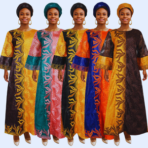 Abiti Africani Tradizionali di Alta Qualità a Basso Prezzo, Nuovi Design di <span class=keywords><strong>Abbigliamento</strong></span> Casual Femminile all'<span class=keywords><strong>Ingrosso</strong></span> - Product Image 1