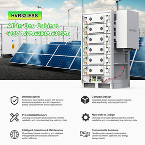 ระบบจัดเก็บพลังงานแสงอาทิตย์แบบโมดูลแรงดันสูง 102.4V 32Kwh 314AH ระบบแบตเตอรี่โซลาร์เซลล์พลังงานแสงอาทิตย์ 512V 314AH 280Ah 150Wh 160Wh - Product Image 3