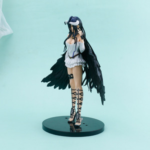 Figura de Anime Albedo <span class=keywords><strong>Overlord</strong></span>, Muñeca Sexy Japonesa para Chicas, 21 cm, Modelo de Cosplay, Regalos para Fans - Product Image 5