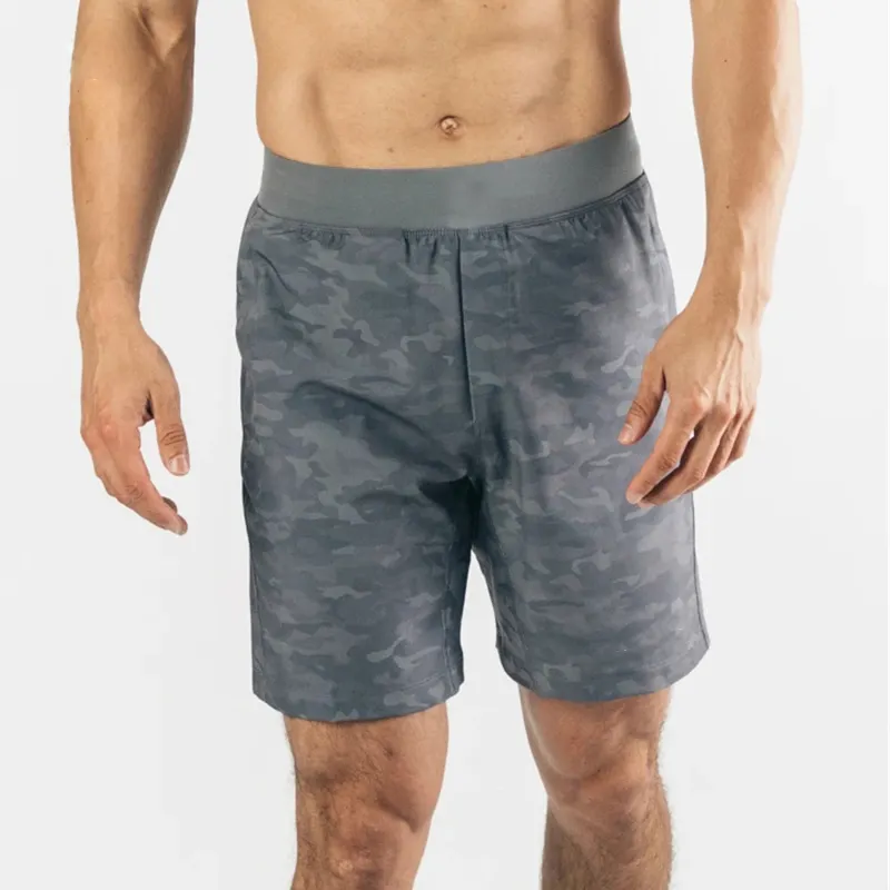 Logo personnalisé OEM vêtements de sport pour hommes 100% polyester short de course d'entraînement sportif rapide pour hommes