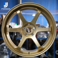 Jantes en alliage forgées sur mesure DJJ 5x100 5x112 5x114.3 JDM pour voitures de tourisme Nissan Silvia Honda Civic Accord BMW G20 G80 Audi A3 A4