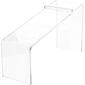 Espositori Trasparenti per Scarpe con Tacco Alto, Scaffali Inclinati in Acrilico a Forma di U per Vetrine di Calzature - Product Image 1