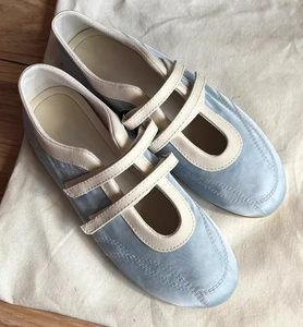 Scarpe da Donna alla Moda Rosa Chiaro con Doppio Velcro, <span class=keywords><strong>Ballerine</strong></span> Mary Jane, Scarpe Casual Basse per Ragazze - Product Image 5