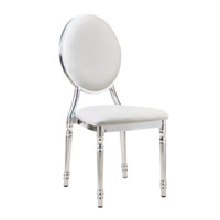 Tables et chaises de salle à manger d'hôtel au design moderne en gros, chaises électroplaquées, chaises créatives pour salles de banquet