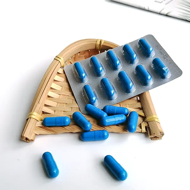 Kapsul biru pil Herbal cepat pria tahan lama terlaris