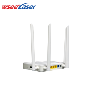 Roteador de Fibra Óptica WSEELASER XR4200-L7 XPON ONU OLT 4GE VOIP Dual Band Wi-Fi CATV FTTH SFP 20KM 5DBI RJ45 1550nm Adaptativo PON - Product Image 2