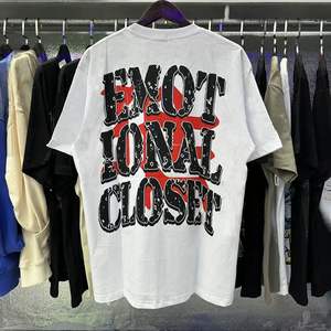 Camiseta de manga corta para hombre, moderna y versátil, con estampado de alienígena fumador, retro, de algodón puro, versátil, Emotion - Product Image 4