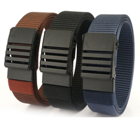 Ceinture tactique à dégagement rapide Turun, robuste, en nylon, pour le sport, en toile, décontractée, avec boucle en métal, ceinture à dégagement rapide