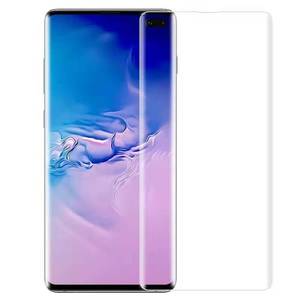 Protector de pantalla de vidrio templado curvo 3d <span class=keywords><strong>para</strong></span> <span class=keywords><strong>Samsung</strong></span> <span class=keywords><strong>s10</strong></span> + <span class=keywords><strong>s10</strong></span> S20, antihuellas dactilares, Nano líquido - Product Image 1