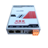 Gateway MODBUS DLT645 para Computación de Borde, Protocolo de Conversión de Servidor de Puerto Serie IEC61850, Alimentación de 24 VCC, Color Gris