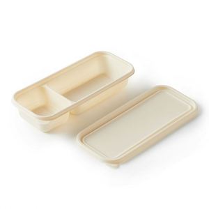 Boîte à lunch bento à emporter, récipient alimentaire pour micro-ondes, bol jetable - Product Image 3