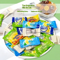 Assorted Tea Flavor Hard Candy Iced Black Tea Green Tea Salt Lemon Tea Taste Refreshing Breath Hard Candy Wholesale Snack