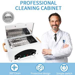 Outils à ongles électriques à haute température stérilisateur Salon <span class=keywords><strong>manucure</strong></span> ustensiles comprenant des équipements pour ongles de tatouage Nipper désinfecter le Pot - Product Image 2