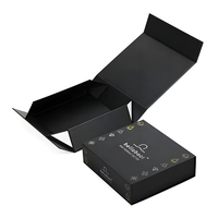 Boîte cadeau magnétique pliable personnalisée avec finition douce au toucher, pour cosmétiques, électronique, vêtements, présentoir de marque, boîte cadeau magnétique