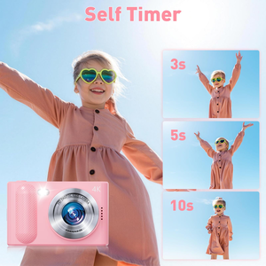 กล้องเด็ก HD ความละเอียด 44MP ถ่ายวิดีโอ 4K พร้อมฟังก์ชั่นพิมพ์ภาพ ผู้ช่วยเสียง AI สำหรับนักเรียน - Product Image 2