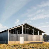 Kits de Cobertizos Prefabricados Personalizados y Económicos, Estructura de Acero para Construcción de Barndominium, Almacén, Cobertizo Agrícola, Taller Prefabricado