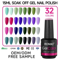 RONIKI Fournitures professionnelles pour salons de manucure en gel, plus de 3000 couleurs de vernis gel, créez votre propre marque