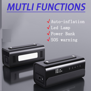 Gonfleur de pneu rechargeable avec CE Gonfleur d'air de voiture électrique Pompe à air multifonction portable pour voiture - Product Image 6
