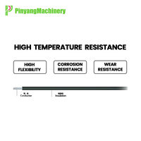 Extrudeuse de fil à noyau micro-coaxial en téflon FEP/PFA/ETFE de marque Pinyang faisant la machine, ligne d'extrusion de câble