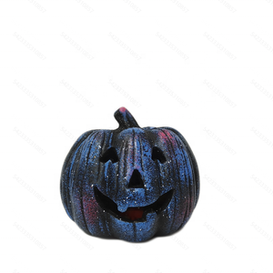 Festive Atmosphere Funky Party Plastic Pumpkin <b>Crafts</b> Halloween Grimace Pumpkin Design Personalized Pumpkin LED <b>Light</b> Props - Product Image 2