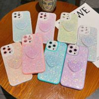 Coque de téléphone en époxy à la mode pour Samsung Galaxy S23 Ultra S23 Plus A54 antichoc béquille TPU PC couverture arrière Mobile