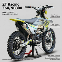 Moto tout-terrain à essence 4 temps 200-400CC, phare NB300, chaîne directe, 120 km/h, longue distance, enduro, course hors route