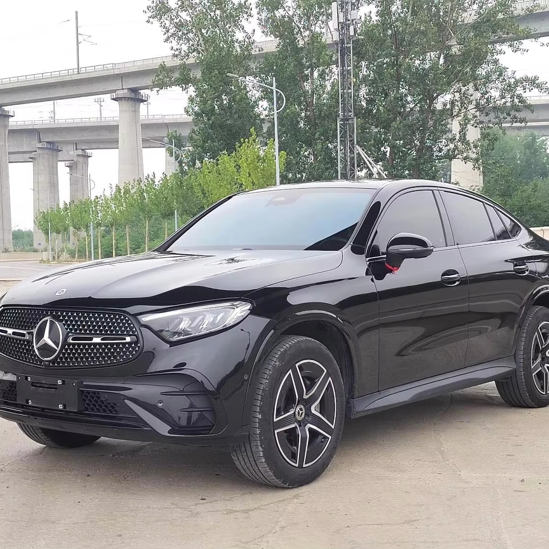 Подержанный автомобиль Mercedes-Benz GLC COUPE C253 MATIC 4WD Модернизированный автомобиль AMG GLC260 300 механическая коробка передач бензиновая Германия