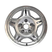 KIPARDO Jantes de voiture 17 pouces frein modifié moyeu de roue 7.5J argent usiné face ET20mm OEM roues pour BMW série 5 jantes