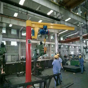 Hochwertiger Maßgefertigter 360-Grad-Schwenkbarer 1-Tonnen 2-Tonnen 10-Tonnen Auslegerkran mit Hebevorrichtung - Product Image 2