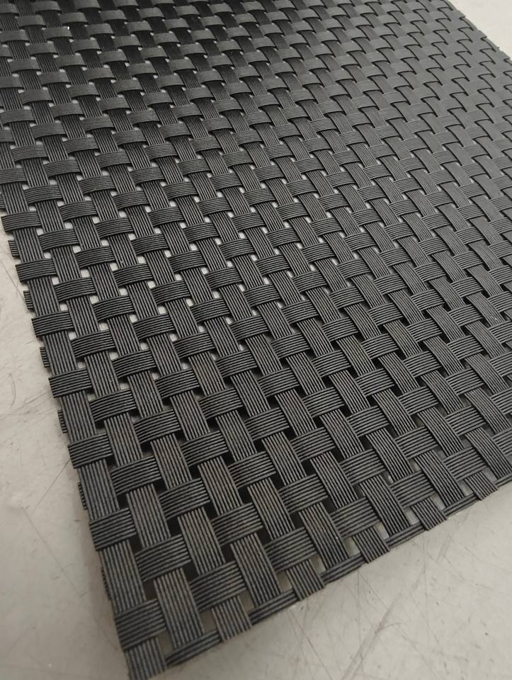 Security Rattan With String PVC Rattan Style Screen Fence Strips Nature Security Driveway Gates ...