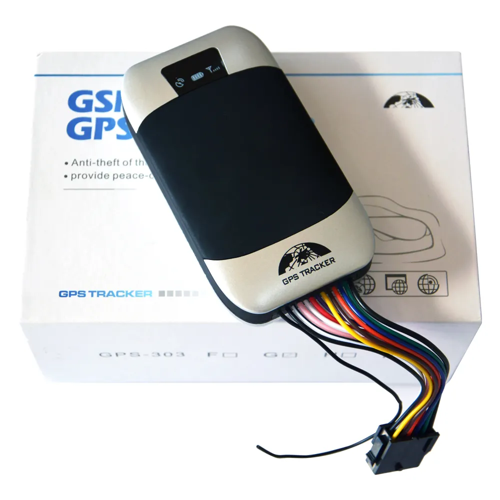 Mini rastreador GPS para coche, dispositivo de seguimiento GSM, localizador GPS GPS303 303FG, rastreador de coche Coban, Sistema de Seguimiento GPS con aplicación gratuita, parada de coche