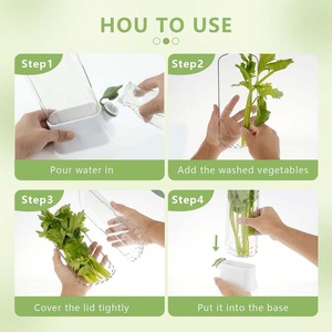 Recipientes Grandes Premium <span class=keywords><strong>Prepara</strong></span> Fresh Herb Eco Saver para Almacenamiento de Hierbas - Product Image 3