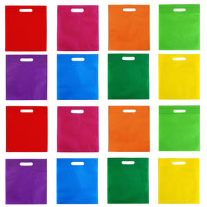 Barato, buena calidad morir corte onda ultrasónica bolsa no tejida PP regalo bolsa de compras - Product Image 5
