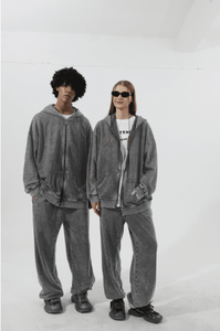 <span class=keywords><strong>Felpa</strong></span> con Cappuccio <span class=keywords><strong>Oversize</strong></span> di Alta Qualità con Zip, Calda e Spessa per l'Inverno, <span class=keywords><strong>Felpa</strong></span> con Cappuccio e Zip per Uomo - Product Image 6