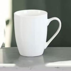 Taza de Café de Cerámica de Color Sólido con Logotipo Personalizado, Impresión Digital, Nuevo Diseño y Personalización de Logotipo en Blanco - Product Image 3