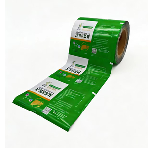 <span class=keywords><strong>Film</strong></span> en rouleau PET/PE vert imprimé 15 cm, qualité alimentaire, haute barrière, anti-humidité, pour emballage de sachets de poudre de boisson instantanée - Product Image 3