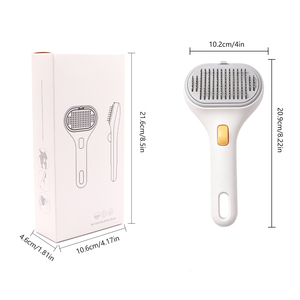 2026 OEM & ODM Manufacturer Cat <b>Dog</b> Pet Hair Shedding Grooming Tools Self Cleaning Slicker <b>Brush</b> - Product Image 1