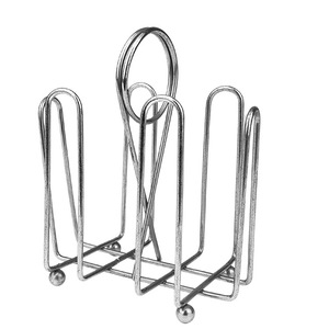 Estante para Sobres de Azúcar, Acero Inoxidable, Organizador de Condimentos, para Mesa de Restaurante, Zona de Servicio de Bebidas - Product Image 4