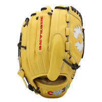Gant de baseball pour lanceur en cuir Kip, design créatif, OEM ODM, broderie personnalisée, vente en gros