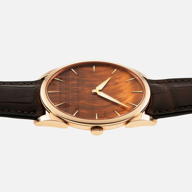 Miyota 9039 Watch 39mm Tiger's Eye Stone Dial Rose Gold Sapphire Crystal OEM logo Custom Mechanical Ultrathin Wristwatch for Men