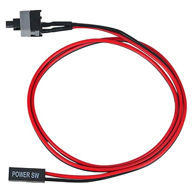 ATX Computer Switch Cable 50cm 2Pin PC Host Power Supply Button Switch Line