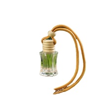 Diffuseur de parfum artisanal en cristal de 7 ml pour voiture, flacon décoratif artistique à suspendre, cadeau
